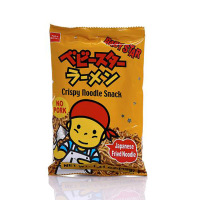 [中粮海外直采]贝贝星炒面味零食面 40g(日本进口 袋)12袋