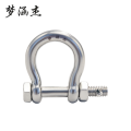 梦涵杰 不锈钢保险弓型卸扣 M8 个