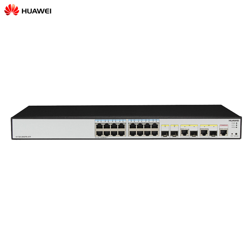 华为 HUAWEI S1720-20GFR-4TP 16口千兆企业级千兆网管交换机