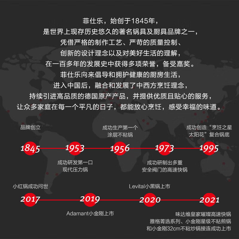 Fissler菲仕乐食色系列20厘米铸铁锅 EMP-C202N002R高清大图