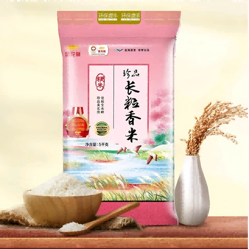 金龙鱼珍品长粒香5kg高清大图