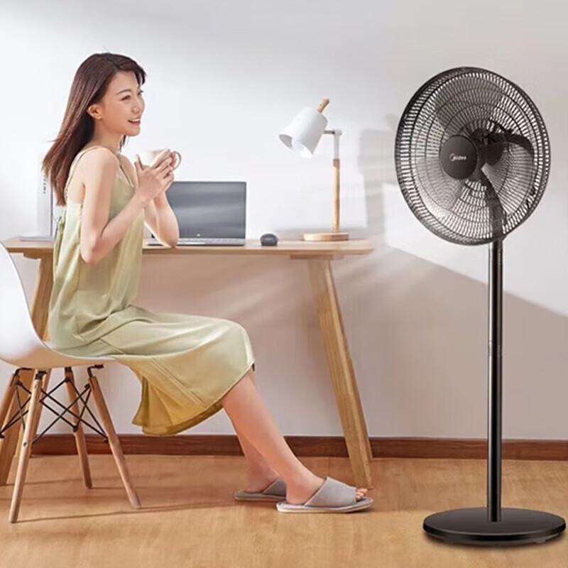 美的(Midea)电风扇家用风扇落地扇轻音节能大风量电扇台扇转页扇3叶强风大尺寸扇面FSA40UC高清大图