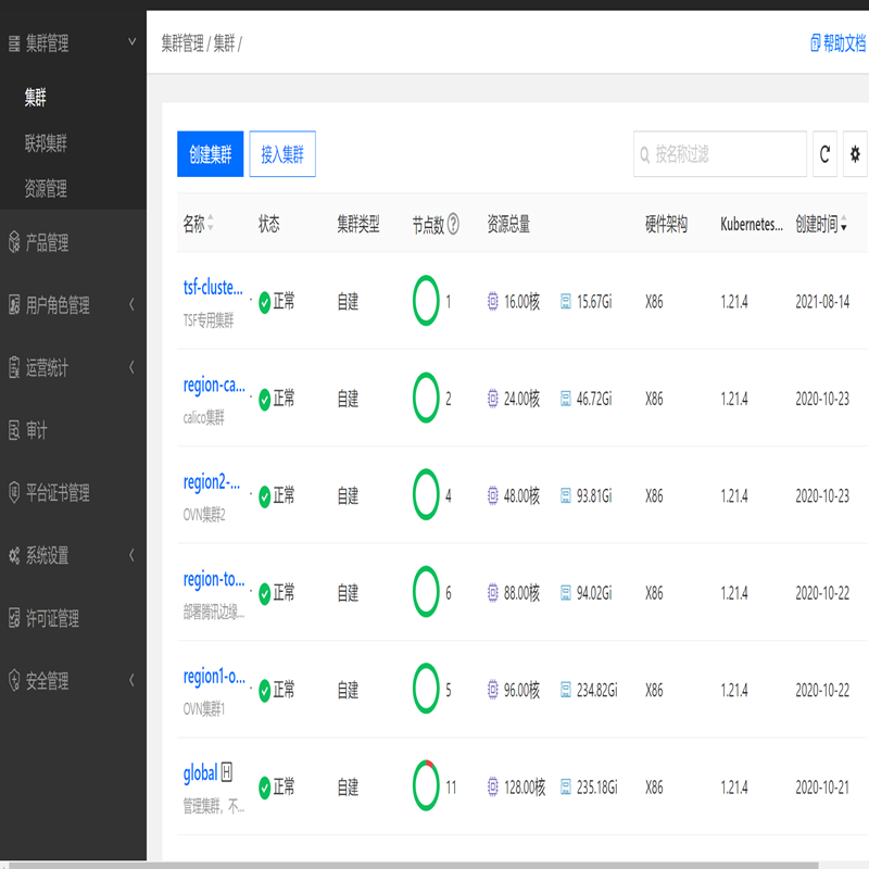 灵雀云企业级全栈云原生开放平台V3 1个高清大图