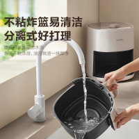 苏泊尔(SUPOR)空气炸锅4.5L/升大容量家用不用翻面电炸锅大功率不粘易清洗旋钮定时调温蒸汽嫩炸KJ45D127