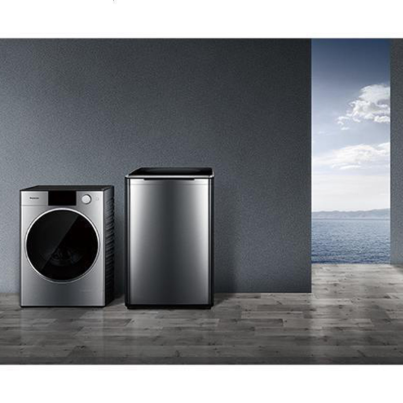 松下(Panasonic)XQB110-B2L 高端11公斤全自动波轮洗衣机 阿尔法保时捷设计款 APP智控智能投放高清大图