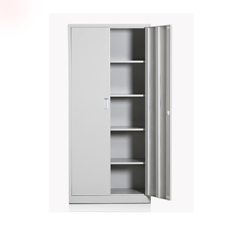 鸿业盛大简约现代通门文件柜850L*390W*1800H环保喷塑储物柜可调节层板大容量办公室铁皮柜高清大图
