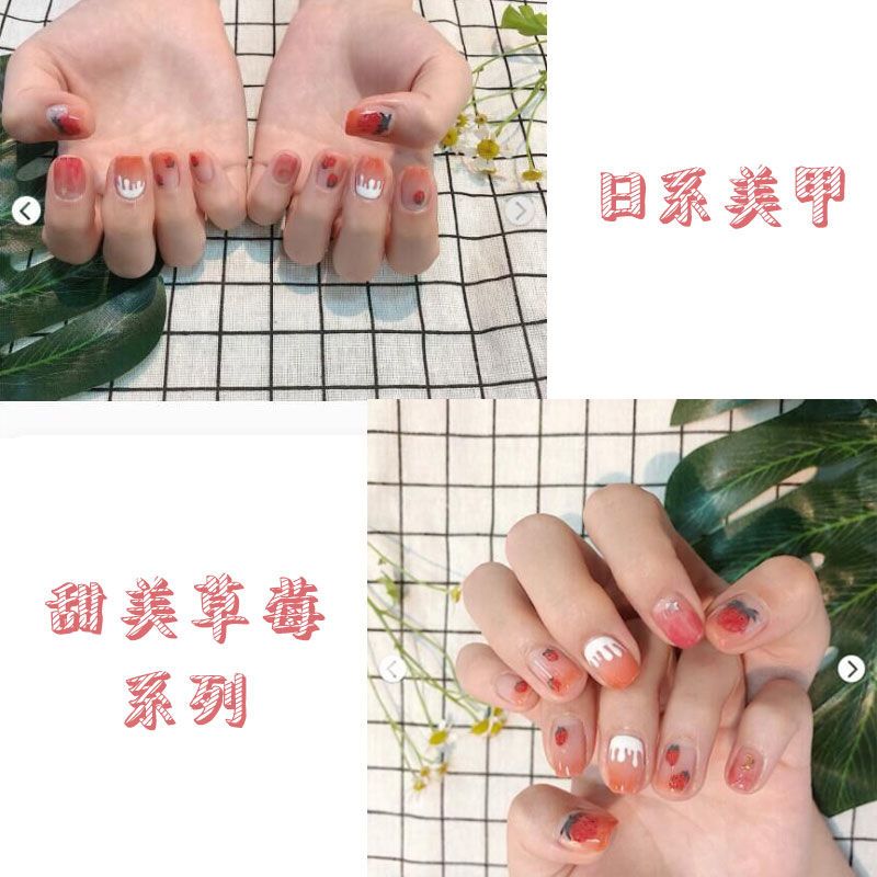 美甲工具丙烯颜料送调色盘丙烯彩绘美甲彩绘涂料甲面绘画涂鸦雕花 美甲笔15支装粉色