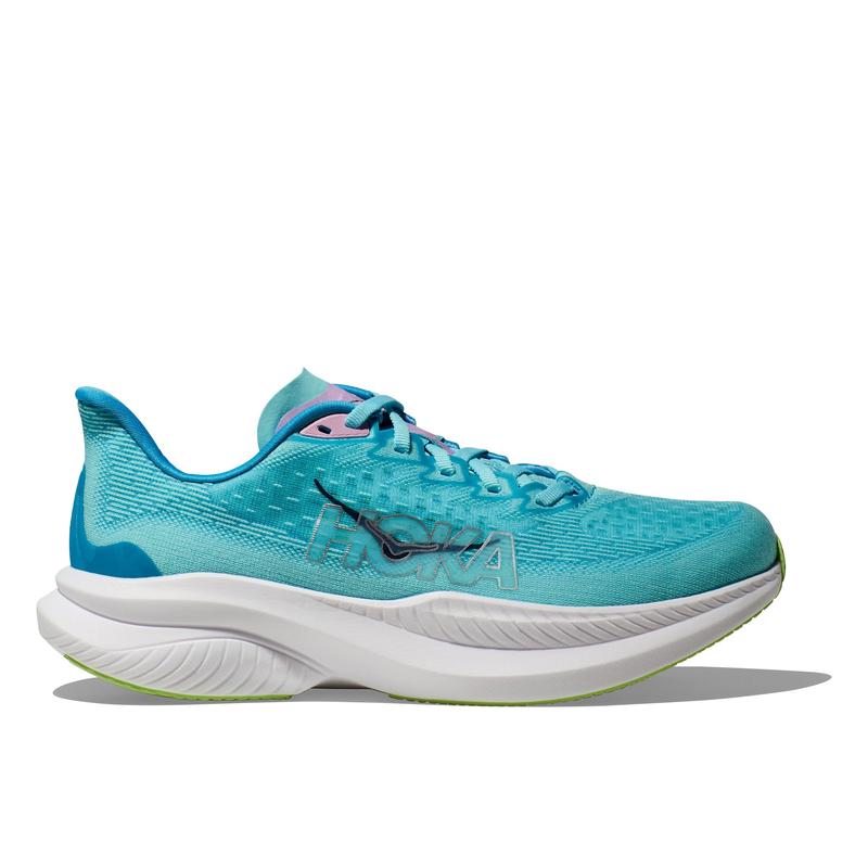 Hoka OneOne女款轻便缓震跑步鞋舒适透气适合各类跑步活动 CLOUDLESS_/_WATERPARK 42