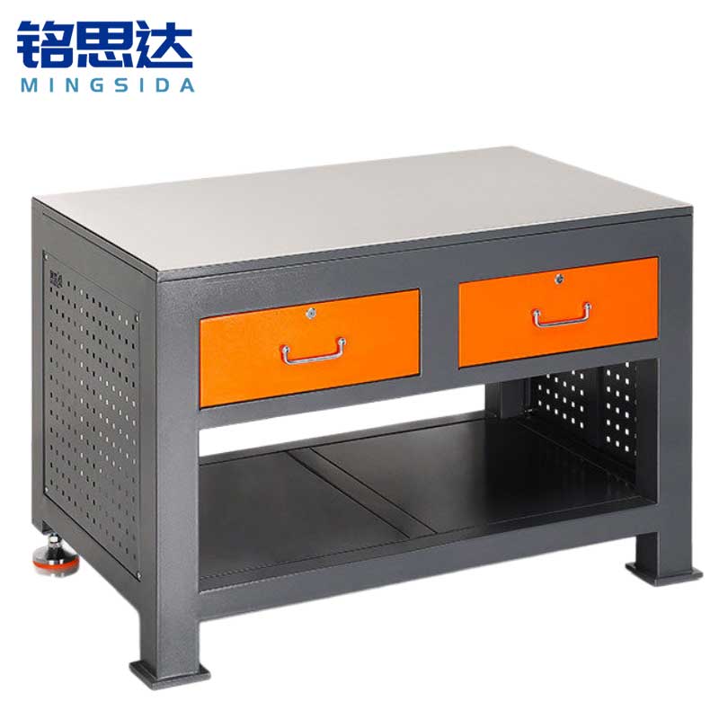 铭思达重型工作台操作台100*75*80cm张高清大图