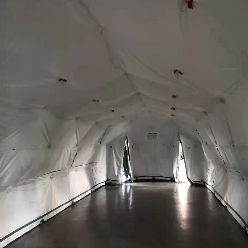 将鹰 37㎡网架卫生帐篷37平米户外应急救援卫生医疗帐篷 JY-033S-37高清大图