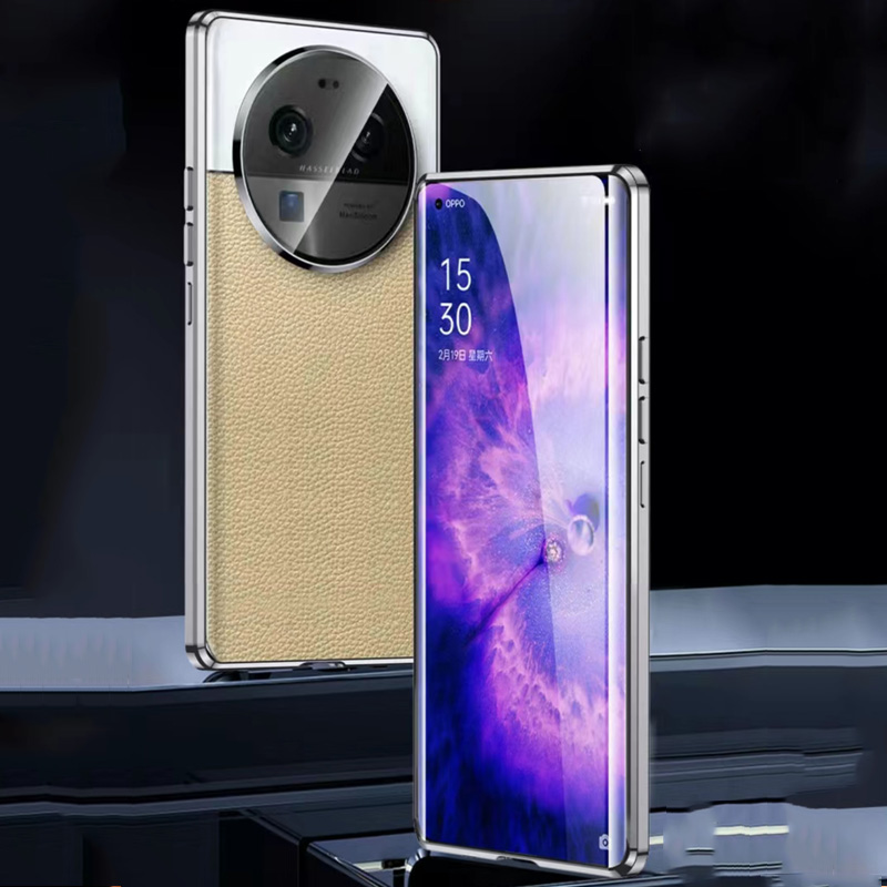 圣幻 oppo findX6/X6pro手机壳磁吸金属保护防摔保护套高清双面全包高清大图