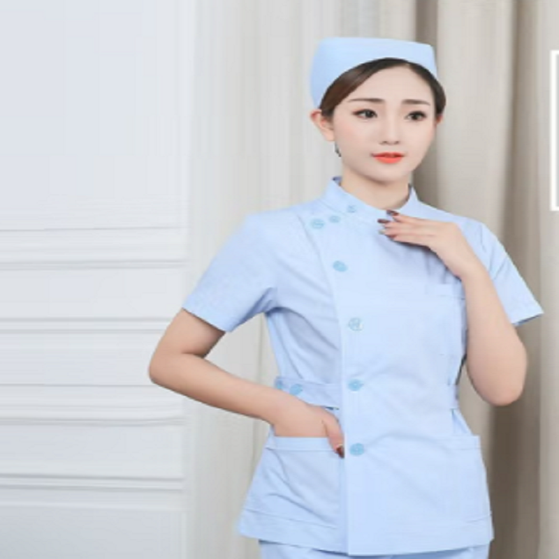 徽珩医护工作服白大褂养老院敬老院医院门诊全棉护工服护士服分体女