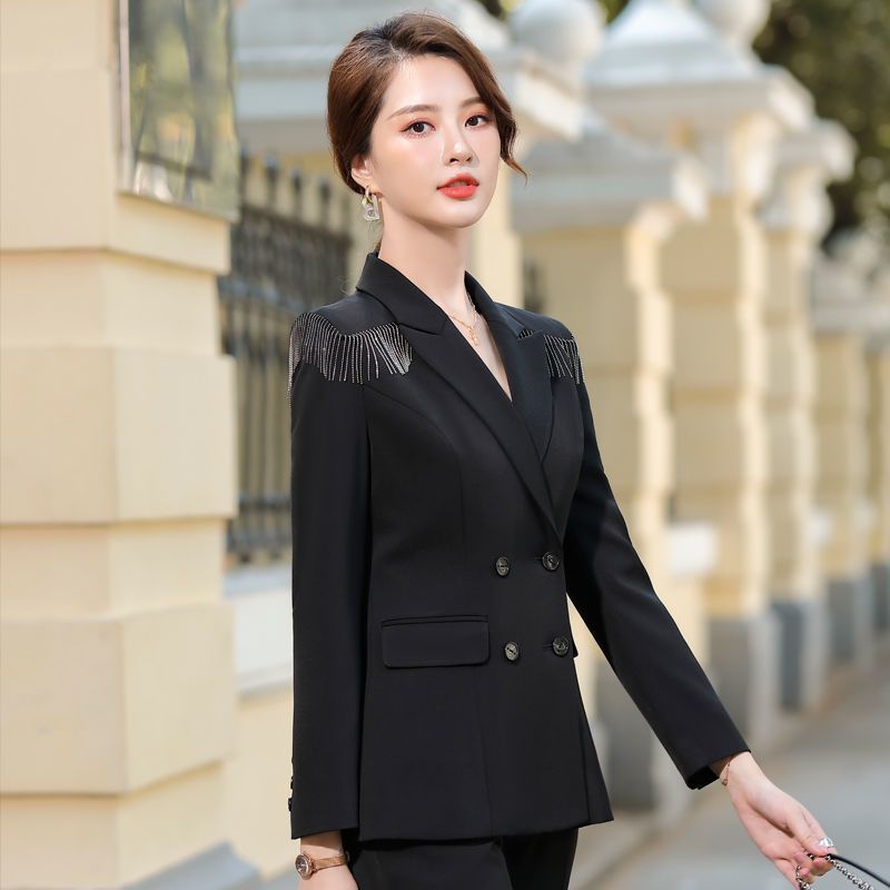 休闲西装外套女时尚职业装气质范西服主持人正装礼服套装