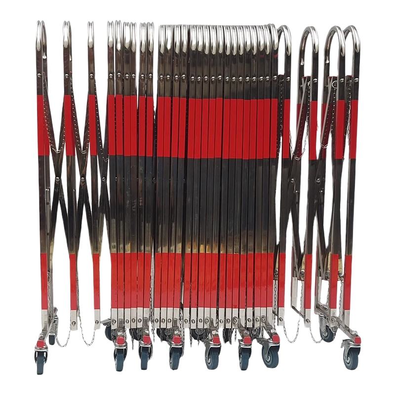 区南 不锈钢伸缩围栏 伸缩护栏 1.1*5m 个高清大图