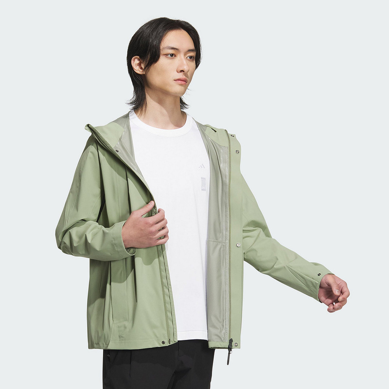 阿迪达斯(adidas)2024男舒适户外休闲百搭运动夹克JI8697