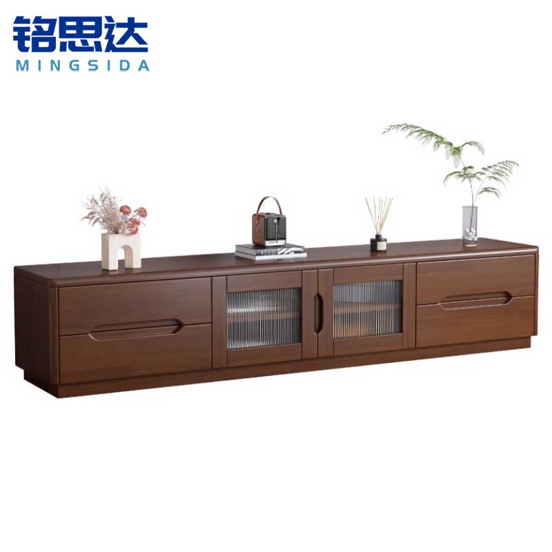 铭思达实木电视柜高清大图