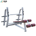 韦步wellBu6036商用下斜式推举推胸架健身房杠铃卧推架举重床训练器