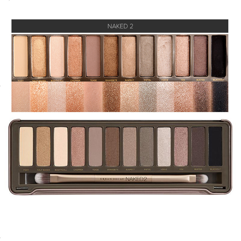 美国URBAN DECAY 衰败城市 naked heat UD多色眼影限量版 NAKED2 二代眼影盘