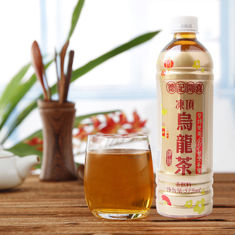 中国台湾 德记开喜 冻顶乌龙茶 575ml 清甜型