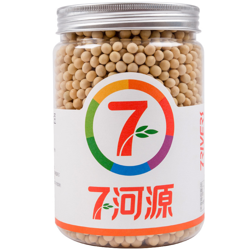 7河源 有机黄大豆1kg 杂粮豆 豆浆豆高清大图