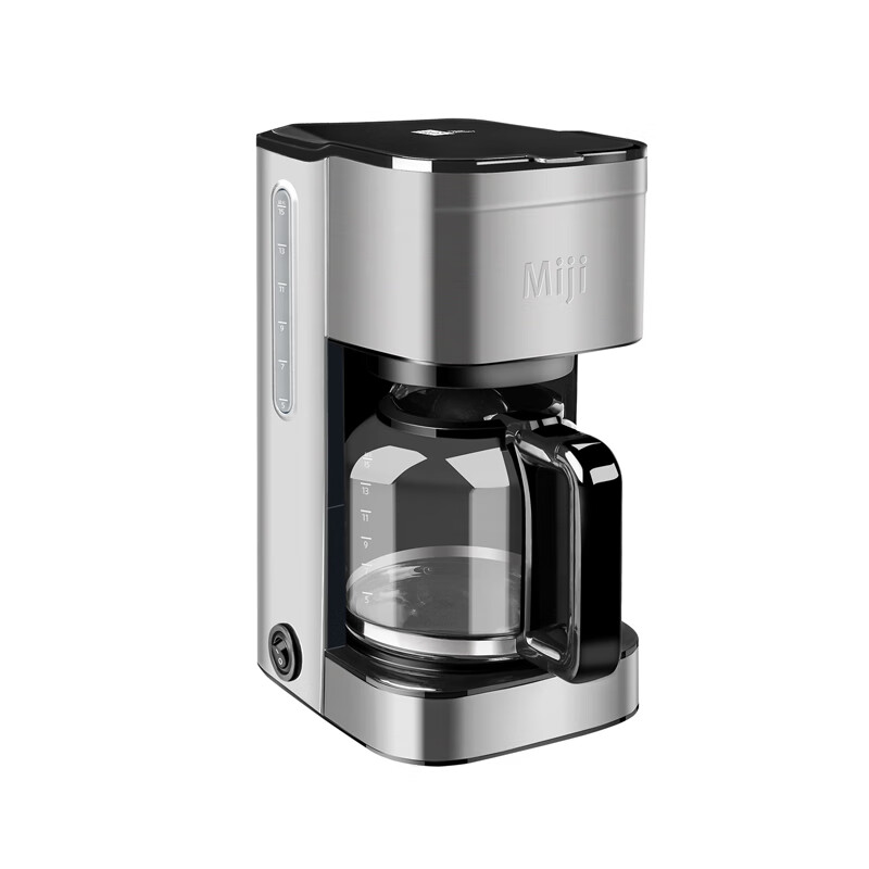 Miji Home Design Germany米技生活 美式咖啡机小型家用多功能冲泡机煮茶器 ACM-252 银色高清大图