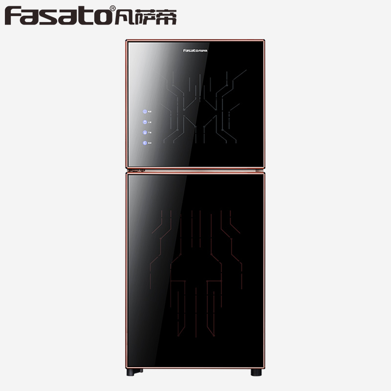 凡萨帝(fasato)消毒柜ZTP-158（HX系列）112L全面屏 厨房饭店酒店通用 高温臭氧消毒柜双室分控国标二星
