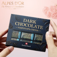 爱普诗(Alpes d'Or)85%迷你黑巧克力50g*3