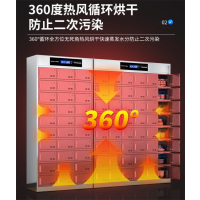 迅迈 50门餐盘柜 不锈钢食堂碗柜 50*165*195cm 单位;台