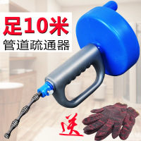 定制家用手摇弹簧厨房捅下水道疏通器手动清理掏投水管道堵塞通渠工具