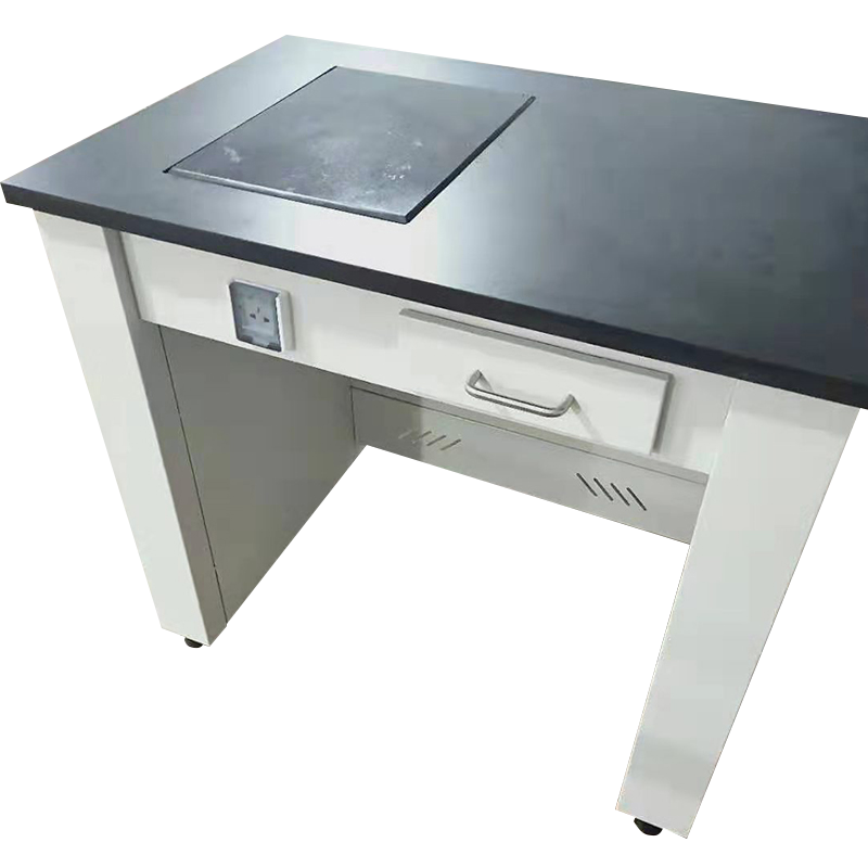 汉诺鑫威实验室全钢十万级三级减震台钢木天平台高温台大理石台简易工作台实验台【工厂现做 7天内发货】 全钢单天平/带抽屉900*600*800