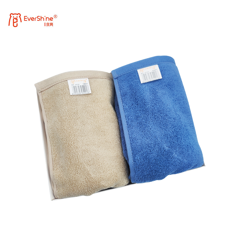 永亮毛巾M0289罗曼面巾20超柔140g 74*34cm 两条装/盒高清大图