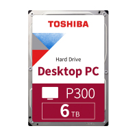 东芝(TOSHIBA)6TB 台式电脑机械硬盘叠瓦盘 128MB 5400RPM SATA接口 P300系列(HDWD260)旗舰 自营