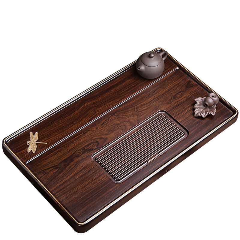 黑檀木茶盘实木茶台家用排水简约具大木茶盘售罄去购买8
