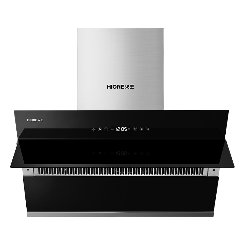 火王(Hione)HZ02欧式顶吸油烟机 大吸力触控静音 易清洁防碰头 一级能效吸油烟机