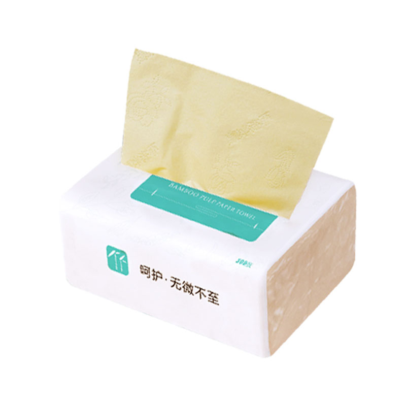 竹马之友竹纤维原浆抽纸1箱/300张/包*16包高清大图