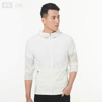 凯思克(Kaisike)夏季男女户外防晒衣 情侣款皮肤衣 轻薄防水透气风衣 XXL 男白色