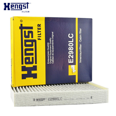 汉格斯特(hengst)活性炭空调滤E2980LC适配保时捷/卡宴/途锐