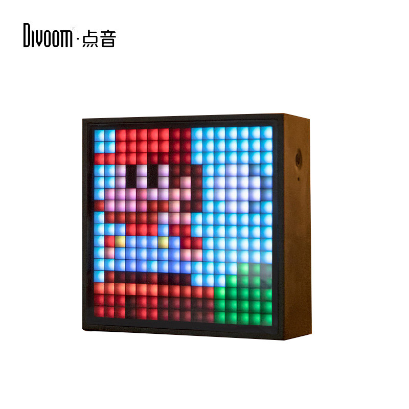点音(DIVOOM)EVO像素电脑音响蓝牙音箱迷你户外无线便捷式车载闹钟悬浮歌词电竞游戏笔记本家用低音炮高清大图