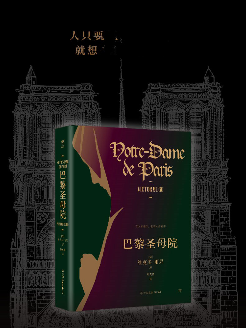 巴黎圣母院(精装)/[法]维克多·雨果高清大图