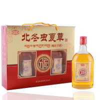 康仁堂北冬虫夏草酒营养酒品牌滋补酒礼盒装500ml*2