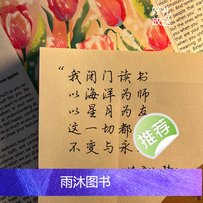 [荆霄鹏4本]林徽因+纳兰性德+飞花令+佳文如梦(赠钢笔+墨囊+1笔6芯) [正版]墨点荆霄鹏楷书行楷字帖练字成年男生女