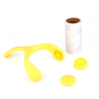 净得丽 家居粘尘纸 中号8317手动吸尘器 粘毛滚 除尘器 通用纸芯
