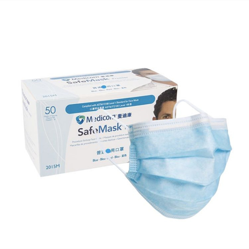 Medicom/麦迪康普通医用一次性口kou罩*10盒/箱