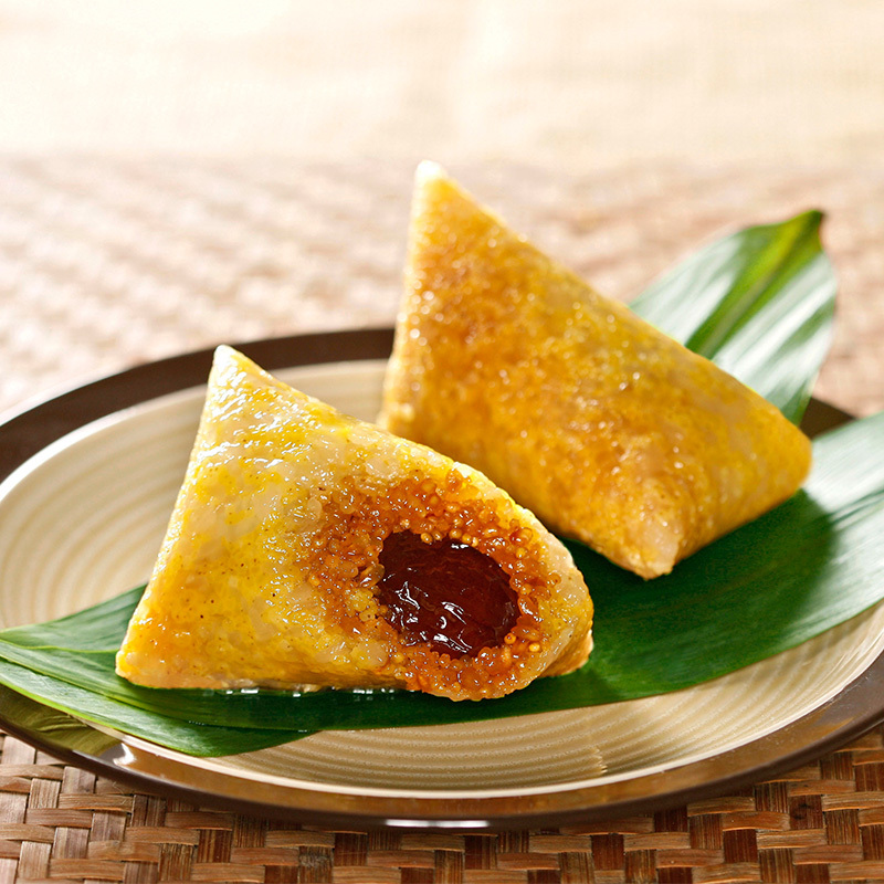 知味观黍米蜜枣粽子140g*4只 知味观端午嘉兴口味粽子 真空早餐方便速食