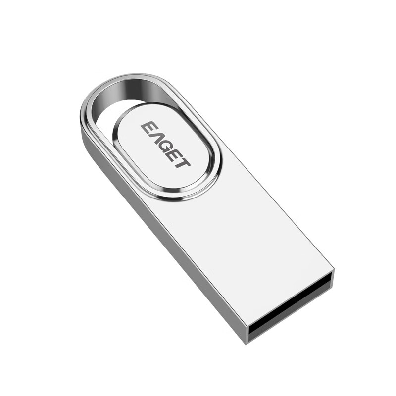 忆捷(EAGET)U5 金属简约U盘 USB2.0接口 学生办公商务 优盘 32GB高清大图