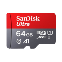 闪迪(SanDisk)64GB 读速100MB/s 至尊高速移动MicroSDXC UHS-I存储卡 A1卡 TF卡