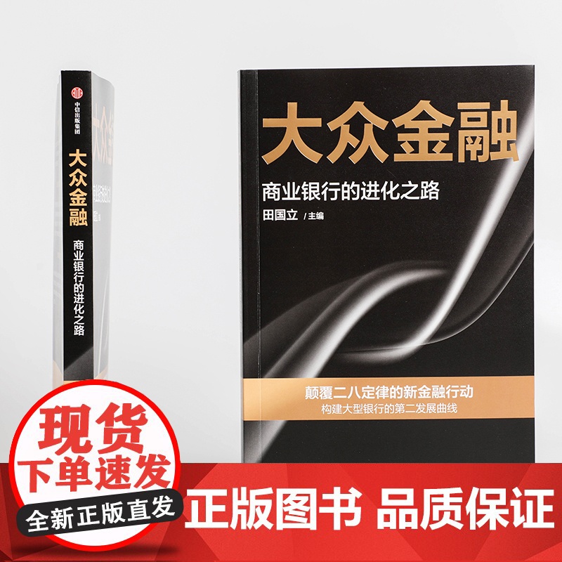 大众金融 田国立 著 全景式展现商业银行转型发展的创新路径 提供全行业数字化转型借鉴高清大图