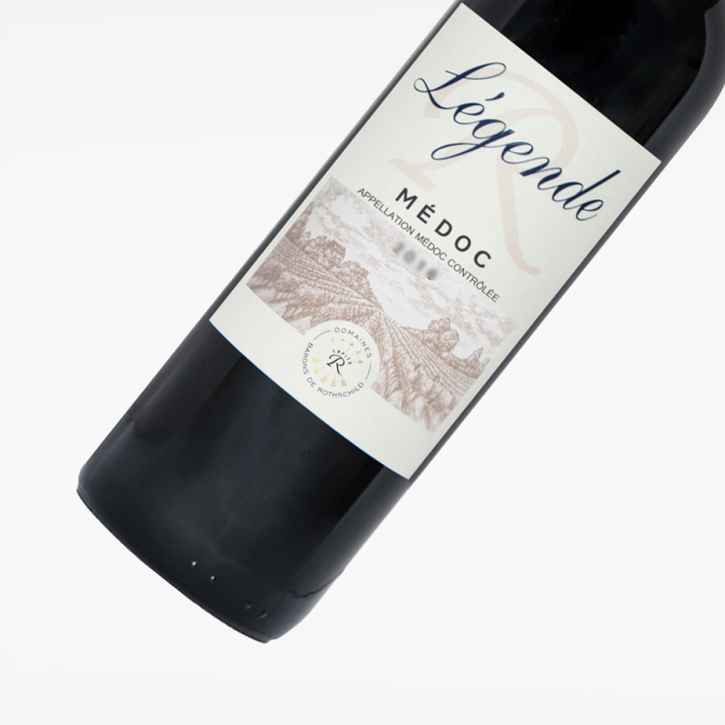 两瓶礼盒装法国拉菲传奇梅多克干红葡萄酒x2