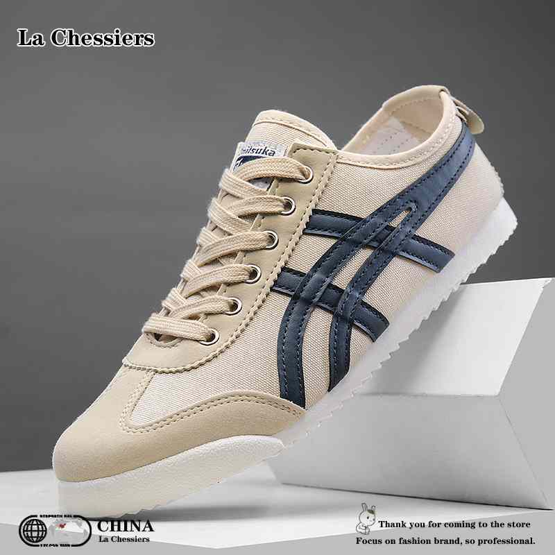 La Chessiers情侣阿甘鞋男2025新款春秋季透气休闲运动跑步鞋复古百搭老爹鞋潮男休闲鞋图片
