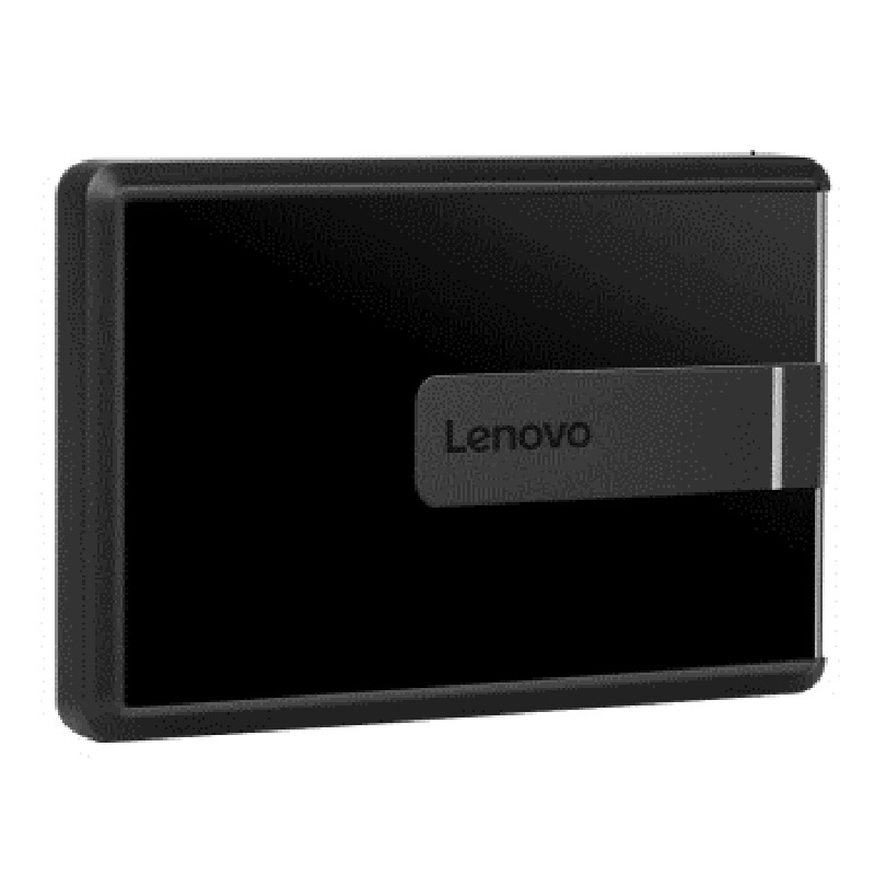 联想(Lenovo)F500 移动硬盘1TB 小巧轻薄 2.5英寸 USB3.0 高速防震1T移动硬盘(曜石黑)